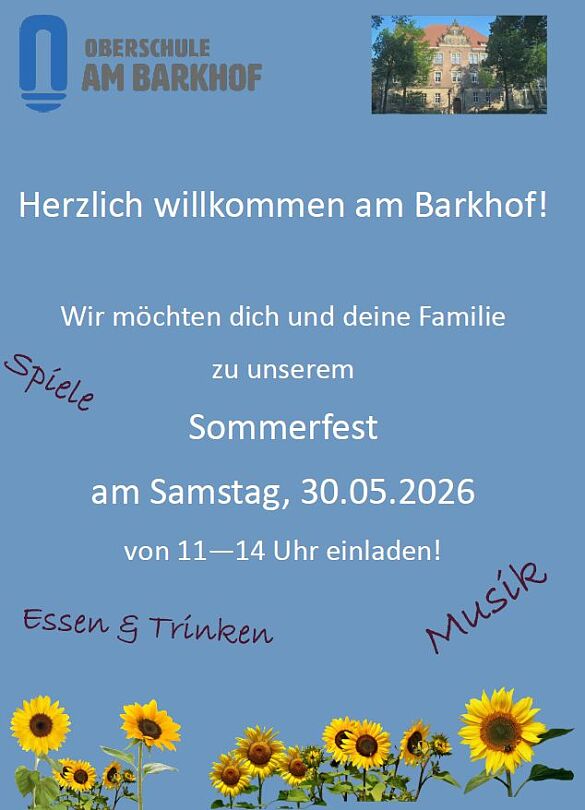 Einladung zum Sommerfest