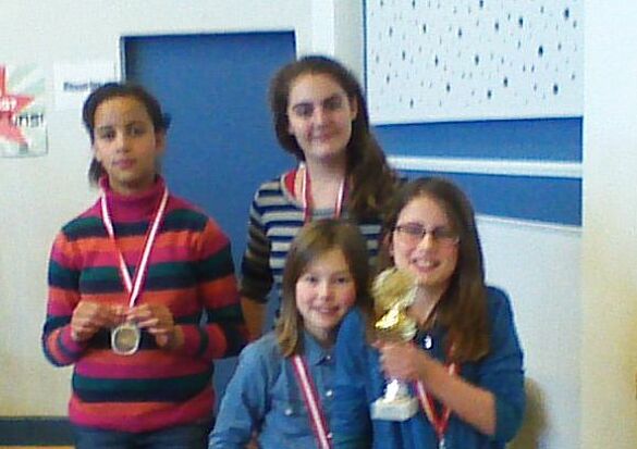 Schachmeisterschaft 2014 (Bremer Schulschachmeisterinnen)